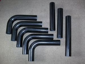 Carbon fibre boost/induction pipes
