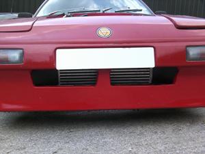 G26 modified air dam with intercooler