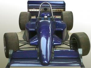 MP72 with new front wing & undertray, repaired nose & side pods