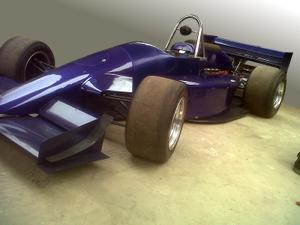 MP72 with new front wing & undertray, repaired nose & side pods