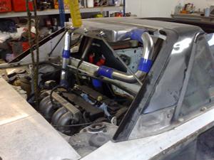 Rover engine initial fitting