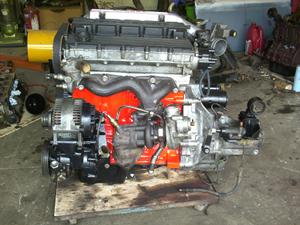 Rover engine front