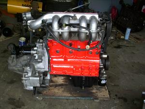 Rover engine rear